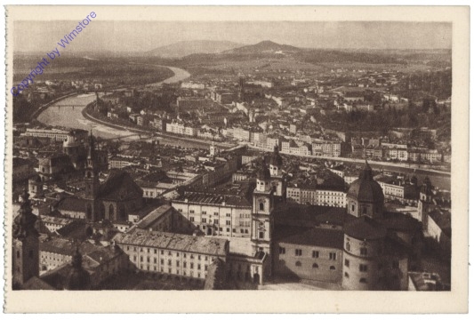 ak120106 Salzburg, von der Festung