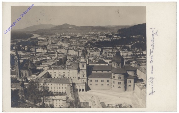 ak120108 Salzburg, von der Festung