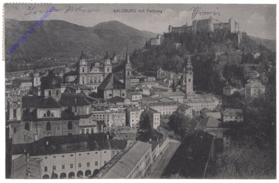 Salzburg, mit Festung
