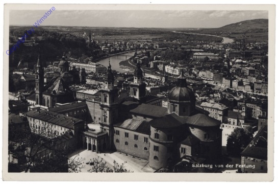 ak120112 Salzburg, von der Festung