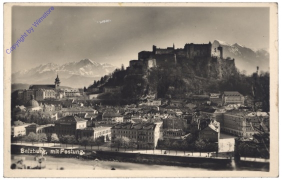 Salzburg, mit Festung