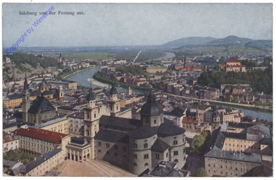 ak120117 Salzburg, von der Festung aus