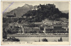 Salzburg, mit Nonnberg und Festung
