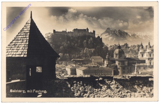 Salzburg, mit Festung