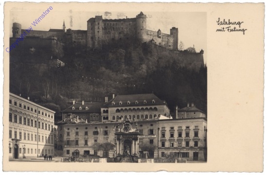 Salzburg, mit Festung