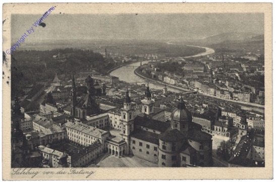 ak120126 Salzburg, von der Festung