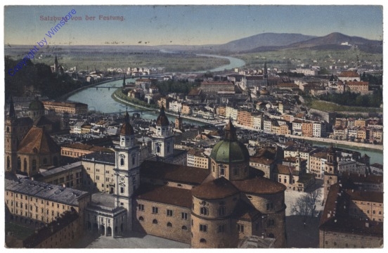 ak120131 Salzburg, von der Festung