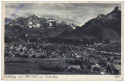 Salzburg, mit Hohe Göll und Untersberg