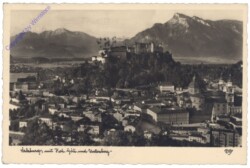 Salzburg, mit Hohe Göll und Untersberg