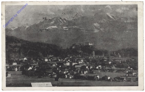 Salzburg, mit dem Hohen Göll