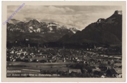Salzburg, mit Hohem Göll u. Untersberg