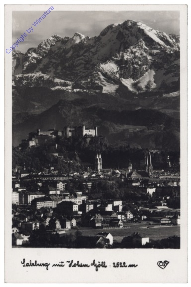 Salzburg, mit Hohem Göll