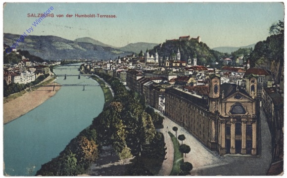 ak120147 Salzburg, von der Humboldt-Terrasse