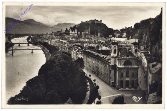 Salzburg, von der Humboldt-Terrasse