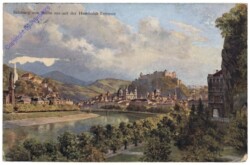 Salzburg, von Mülln aus mit der Humbolt-Terrasse
