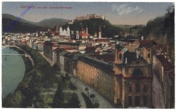 Salzburg, von der Humboldtterrasse