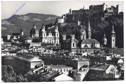 Salzburg, Blick von der Humboldtterrasse