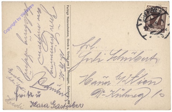 Salzburg, vom Kapuzinerberg aus