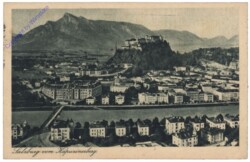 Salzburg, vom Kapuzinerberg