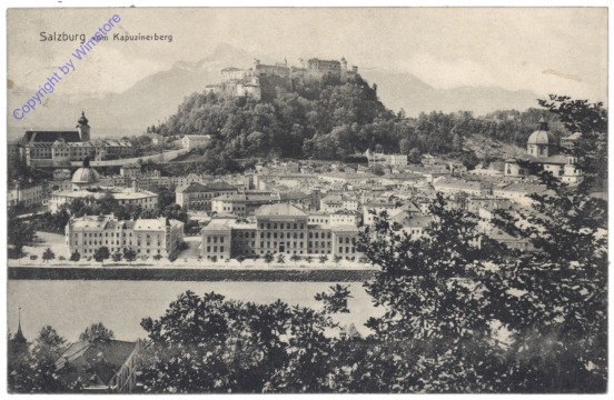 Salzburg, vom Kapuzinerberg