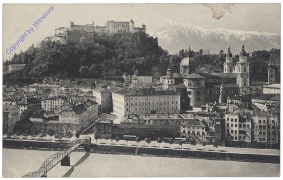 Salzburg, vom Kapuzinerberg