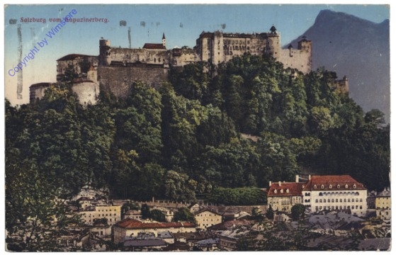 Salzburg, vom Kapuzinerberg
