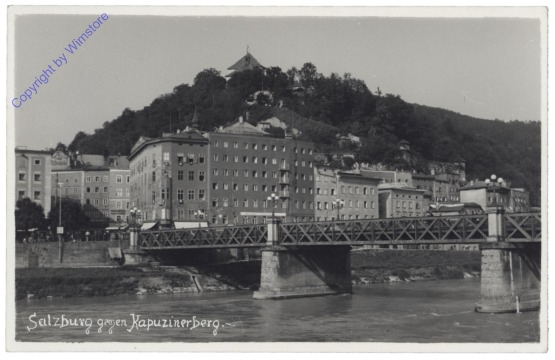 Salzburg, gegen Kapuzinerberg