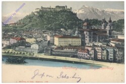 Salzburg, vom Kapuzinerberg