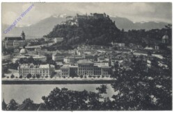 Salzburg, vom Kapuzinergarten