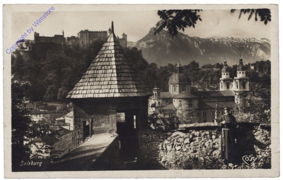 Salzburg, vom Kapuzinerberg