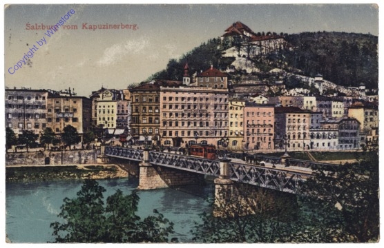 Salzburg, vom Kapuzinerberg