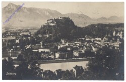 Salzburg, vom Kapuzinerberg