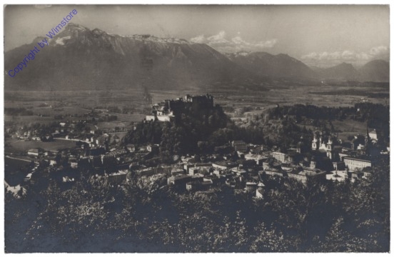 Salzburg, vom Kapuzinerberg