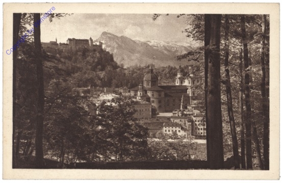 Salzburg, vom Kapuzinerberg