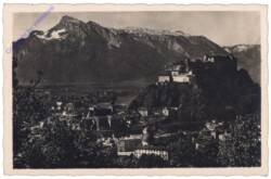 Salzburg, vom Kapuzinerberg