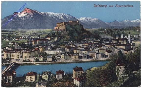 Salzburg, vom Kapuzinerberg