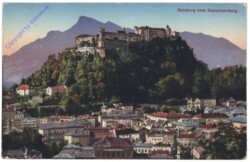 Salzburg, vom Kapuzinerberg