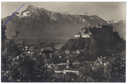 Salzburg, vom Kapuzinerberg