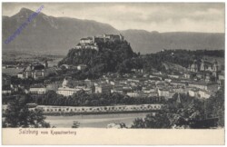 Salzburg, vom Kapuzinerberg