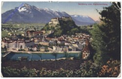 Salzburg, vom Kapuzinerberg