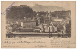 Salzburg, Blick vom Kapuzinergarten