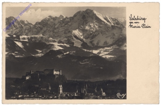 Salzburg, ges. von Maria Plain