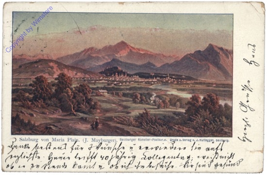 Salzburg, von Maria Plain