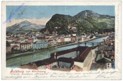 ak120249 Salzburg, vom Mönchsberg