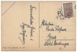 Salzburg, vom elektr. Aufzug aus