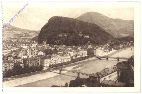 Salzburg, vom elektr. Aufzug