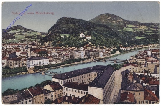 Salzburg, vom Mönchsberg