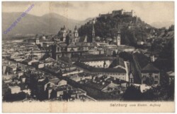 Salzburg, vom Elektr. Aufzug