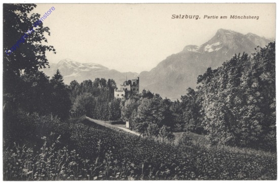 Salzburg, Partie am Mönchsberg