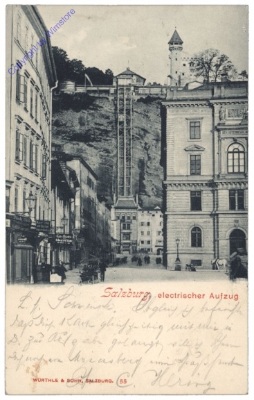 Salzburg, electrischer Aufzug